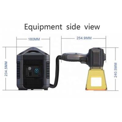 Handheld Metal Mini Laser Marking Machine , Automatic Mini Fiber Laser