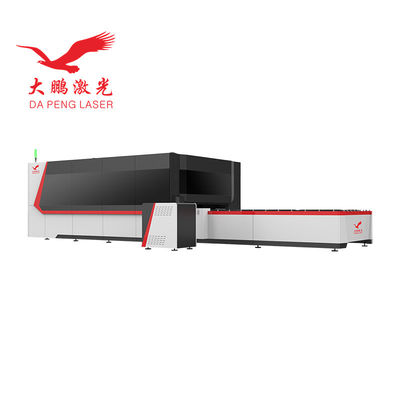 3000W-20000W Laser Cutting Machine 4 Axis Full Enclosed For Metal