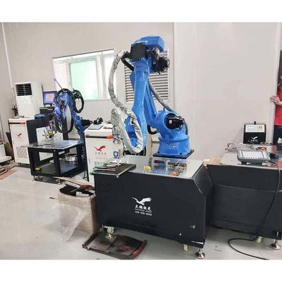 Robot Laser Welding Machine 2kw fiber laser Raycus weld aluminum stainless steel