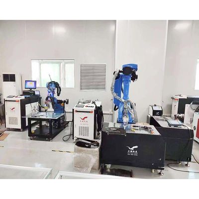 Robot Laser Welding Machine 2kw fiber laser Raycus weld aluminum stainless steel